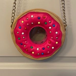Betsy Johnson Donut Crossbody Purse